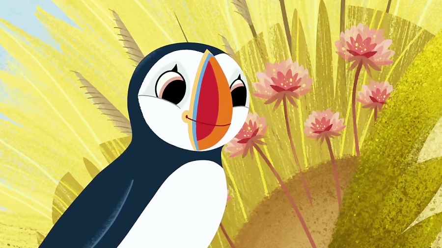 انیمیشن صخره پافین ها Puffin Rock - فصل 1 قسمت 4 ( 10 تا 12 )